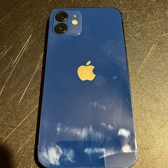 Cricket wireless blue iPhone 12 - Picture 2 of 5